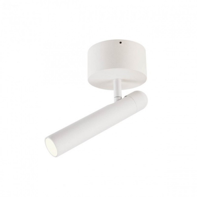 Miniproiector orientabil aplicat Ferro, alb mat, LED, 4.5W, 315 lumeni, alb cald 3000K, REDO 01-2178