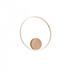 Aplica structura din aluminiu si metal finisata bronz  ORBIT 01-1905