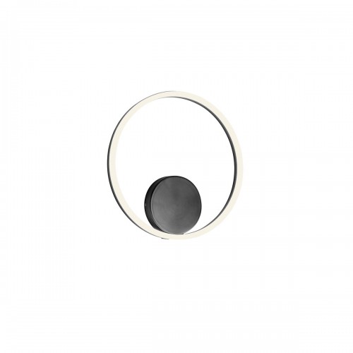 Aplica structura din aluminiu si metal vopsita negru mat ORBIT 01-1955