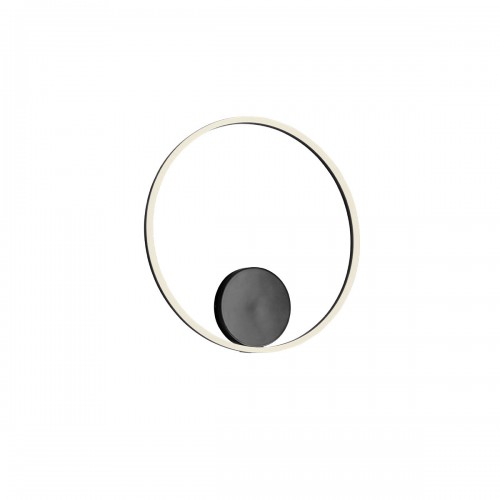 Aplica structura din aluminiu si metal vopsita negru mat ORBIT 01-1957