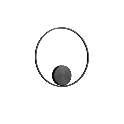 Aplica structura din aluminiu si metal vopsita negru mat ORBIT  01-1958