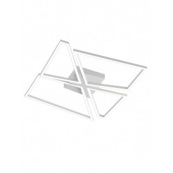 Plafoniera Smarter Slash, LED CCT, 50W, 2748 lumeni, 3000K/4000K/6000K, L.75 cm, 01-3540