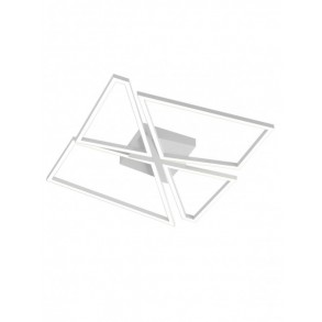 Plafoniera Smarter Slash, LED CCT, 50W, 2748 lumeni, 3000K/4000K/6000K, L.75 cm, 01-3540