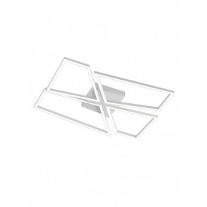 Plafoniera Smarter Slash, LED CCT, 80W, 4496 lumeni, 3000K/4000K/6000K, L.90 cm, 01-3543