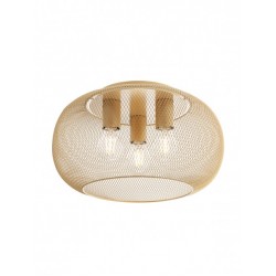 Plafonieră CROKET 3xE27/42W/230V d. 40 cm auriu Redo 01-3139